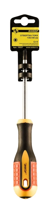 Отвертка Torx T30х100мм 19537