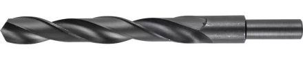 Сверло ЗУБР &quot;ТЕХНИК&quot; по металлу парооксидированное, быстрорежущая сталь, с проточенным хвостовиком, 17х184мм, 1шт 4-29605-184-17 купить в Челябинске