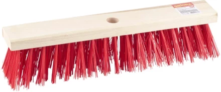 Щетка GRINDA &quot;EURO&quot; уличная без ручки, буковая колодка, жесткая щетина, 40см 39192-40 купить в Челябинске
