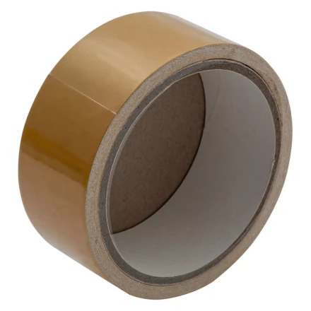 Лента клейкая двусторонняя, 38 мм х 5 м, на тканевой основе Сибртех 887105 купить в Челябинске