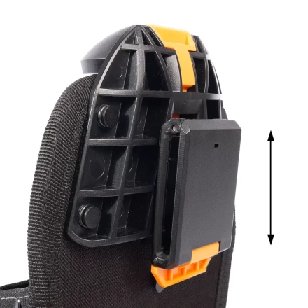 Быстросъемная поясная сумка модульного типа на клипсе с широким держателем КВТ СМ-08 (91981) купить в Челябинске