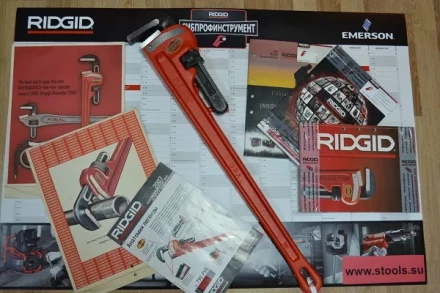 Прямой трубный ключ для тяжелых работ 36  31035 купить в Челябинске