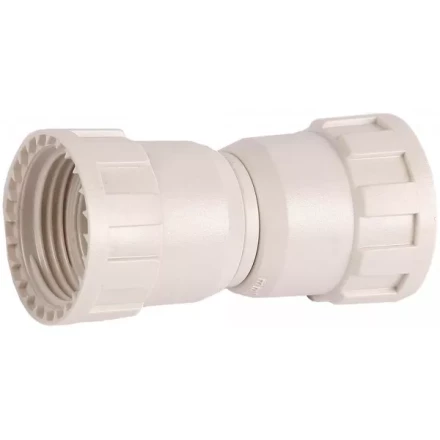 Соединитель ЗУБР &quot;ШиреФит&quot; &quot;накидная гайка - накидная гайка&quot;, 20мм 51496-20 купить в Челябинске