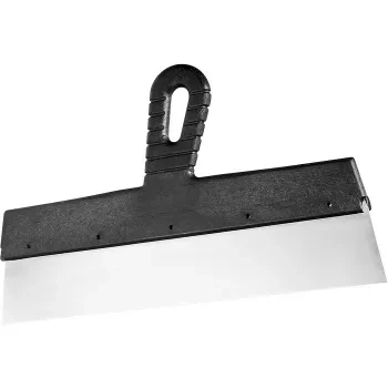 Шпатель фасадный из нержавеющей стали 350 мм пластмассовая ручка 85108 купить в Челябинске