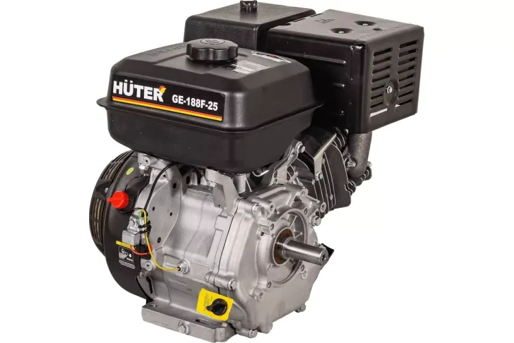 Двигатель бензиновый Huter GE-188F-25 70/15/4 купить в Челябинске