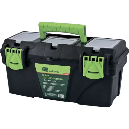 Ящик для инструментов 16” с органайзерами Сибртех 90807 купить в Челябинске