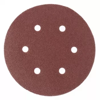 Круг абразивный на ворсовой подложке под липучку перфорированный P 320 150 мм 5 штук MATRIX 73848 купить в Челябинске