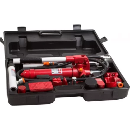 Набор ЗУБР &quot;ЭКСПЕРТ&quot; гидравлический, портативный для правки кузова, в пластиковом кейсе, 4т, 62МПа 43035-4 купить в Челябинске