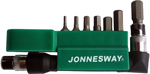 Комплект вставок шестигранных 2-8мм 1/4" DR 8 предметов S08H2H8S Jonnesway 47462 купить в Челябинске