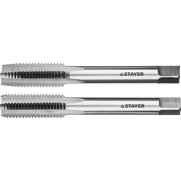 Комплект метчиков STAYER "MASTER", сталь 9ХС, М12х1,75, 2 шт 28025-12-1.75-H2 купить в Челябинске