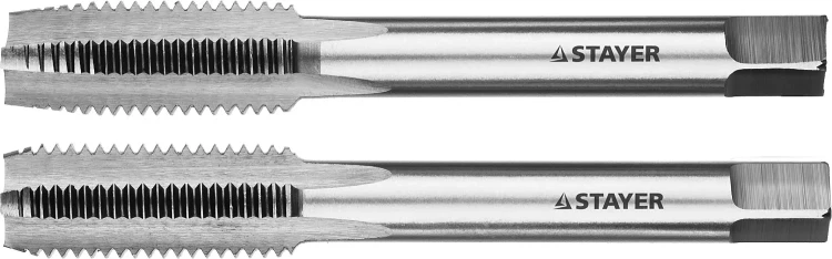 Комплект метчиков STAYER "MASTER", сталь 9ХС, М12х1,75, 2 шт 28025-12-1.75-H2 купить в Челябинске