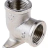 Уголок GENERAL FITTINGS с креплением к стене в двух точках, никелированная латунь, г/г, 1/2" 51075-G/G-1/2 купить в Челябинске