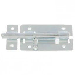 Задвижка дверная ЗД-01 цинк Металлист Россия 91506