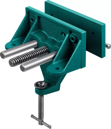 Тиски KRAFTOOL столярные переносные, на струбцине 32720-155 купить в Челябинске