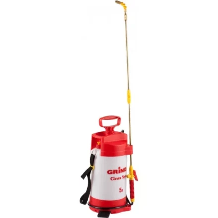 Опрыскиватель GRINDA садовый &quot;Clever Spray&quot;,5 л, с латунным  телескоп. удлинителем и упорами для ног 8-425155_z01 купить в Челябинске