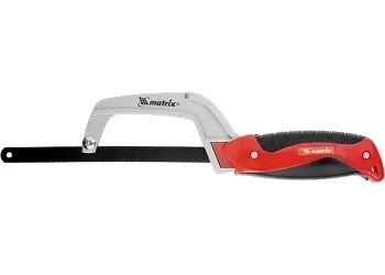 Ножовка по металлу, 250 мм, обрезиненная рукоятка MATRIX 775605 купить в Челябинске