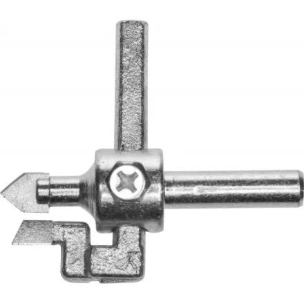 Сверло STAYER &quot;MASTER&quot; регулир, однорезцовое, по кафелю,&quot;Балеринка&quot;, d=20-90мм, в блистере 3330_z01 купить в Челябинске