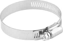 Хомуты нержавеющие с просечной лентой 127 мм коробка серия ПРОФЕССИОНАЛ