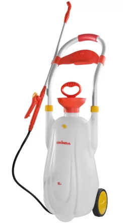 Опрыскиватель GRINDA  &quot;Handy Spray&quot; садовый, 16 л, с телескоп. удлинителем, на колесах 8-425163 купить в Челябинске
