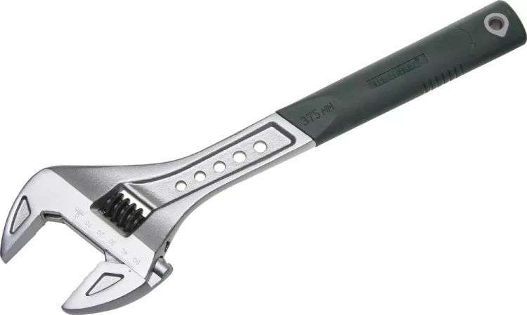 Ключ разводной Tiger, 375 / 50 мм, KRAFTOOL 27265-37 купить в Челябинске