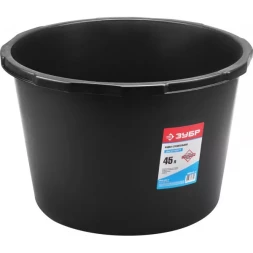 Кадка ЗУБР &quot;ЭКСПЕРТ&quot; строительная пластмассовая, 45л 06095-45_z03