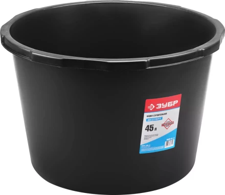 Кадка ЗУБР &quot;ЭКСПЕРТ&quot; строительная пластмассовая, 45л 06095-45_z03 купить в Челябинске