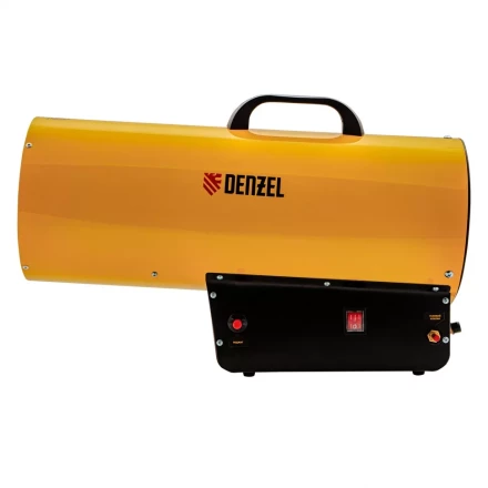 Газовая тепловая пушка GHG-50, 50 кВт, 1400 м3/ч, пропан-бутан Denzel 96480 купить в Челябинске