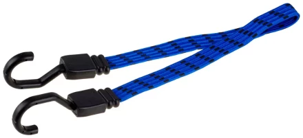 Лента ЗУБР &quot;ЭКСПЕРТ&quot; резиновая крепежная пластиковые крюки со стальным сердечником, 18 мм, 100 см. 1шт 40503-100 купить в Челябинске