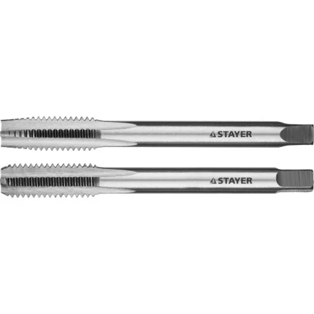 Комплект метчиков STAYER &quot;MASTER&quot;, сталь 9ХС, М8х1,25, 2 шт 28025-08-1.25-H2 купить в Челябинске