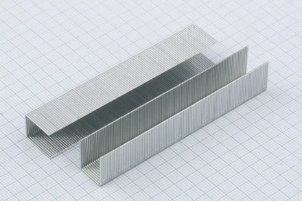 Скобы 14 мм для мебельного степлера усиленные тип 53 1000 шт GROSS 41714 купить в Челябинске