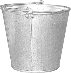 Ведро, 9 л, оцинкованное СИБРТЕХ Россия 67590