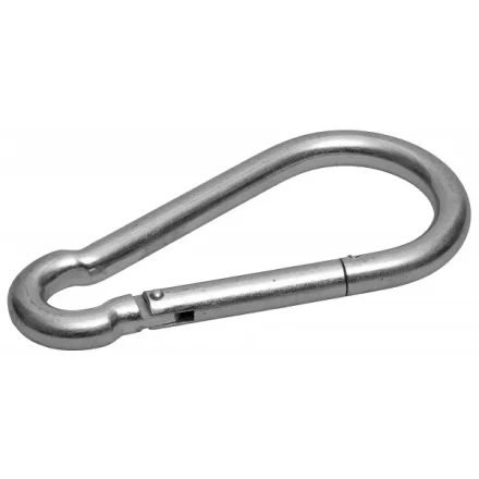 Карабин ЗУБР &quot;МАСТЕР&quot; DIN 5299С, оцинкованный, 6мм, 40 шт 4-304545-06 купить в Челябинске