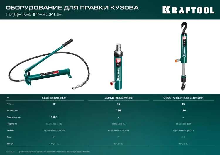 Стяжки гидравлические 43423-10 купить в Челябинске