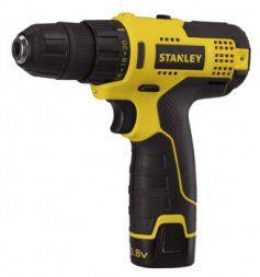 Дрель аккумуляторная Stanley STCD1081B2 в кейсе