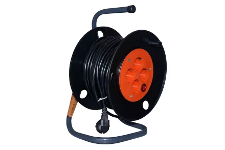 Удлинитель электрический силовой катушка 30м 4 роз ЭНКОР 1/2 69602 купить в Челябинске