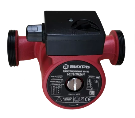 Циркуляционный насос Вихрь Ц-32/6 СТАНДАРТ купить в Челябинске
