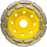 Чашка STAYER "PROFESSIONAL" алмазная сегментная двухрядная, высота 22,2мм, 125мм 33381-125 купить в Челябинске