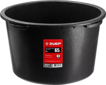 Кадка ЗУБР &quot;ЭКСПЕРТ&quot; строительная пластмассовая, 60л 06095-65_z03 купить в Челябинске