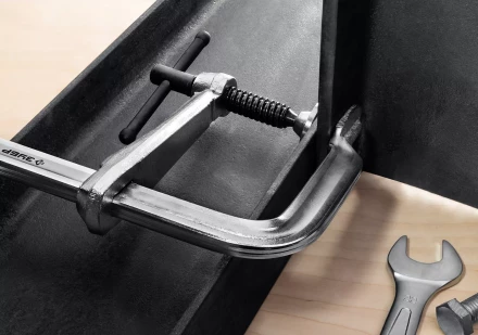 ЗУБР КС-1000/120, F, 1000 х 120 мм, цельнокованая струбцина, Профессионал (32157-120-1000) купить в Челябинске