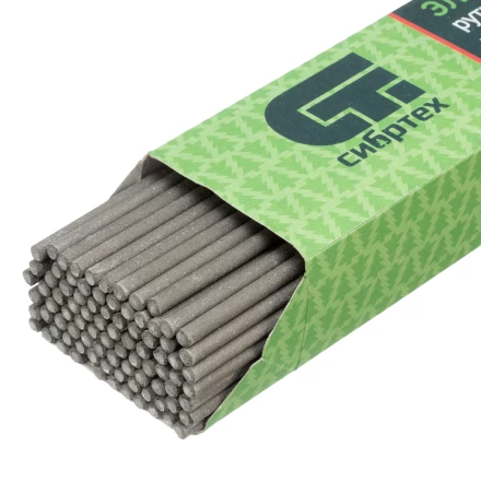 Электроды MP-3, диам. 4 мм, 5 кг., рутиловое покрытие Сибртех 97534 купить в Челябинске