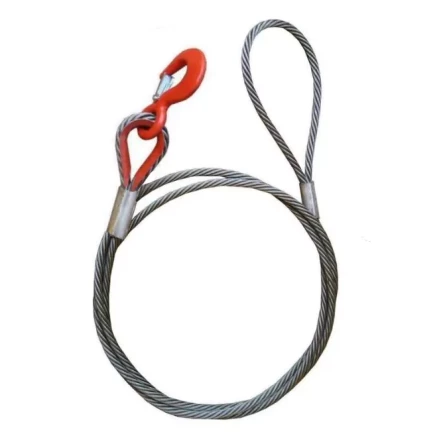 Буксир канатный TOR БТК 24,0 т 10,0 м опрессовка (петля-петля) канат 22,5 мм 1045566 купить в Челябинске