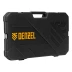 Набор инструментов, 1/2&quot;, 1/4&quot;, 3/8&quot;, CrV, S2, пластиковый кейс, 144 предмета// Denzel 15805 купить в Челябинске