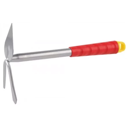 Мотыжка GRINDA, сердцевидное лезвие, 2 зубца, из углеродистой стали с коннекторной системой, 310 мм 8-421437_z01 купить в Челябинске