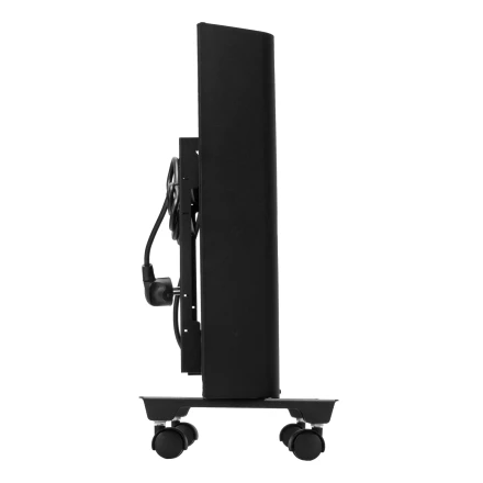 Конвектор электрический Denzel XCE-2000 B, 230 В, 2000 Вт, X-образный нагреватель черный 98129 купить в Челябинске