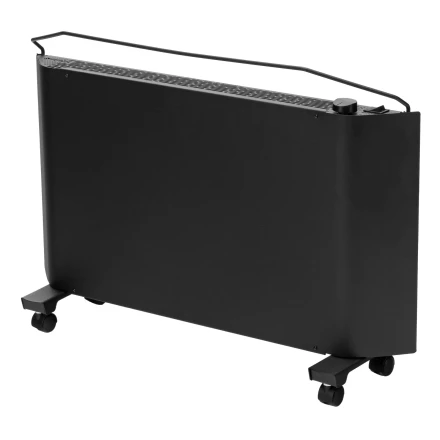 Конвектор электрический Denzel XCE-2000 B, 230 В, 2000 Вт, X-образный нагреватель черный 98129 купить в Челябинске