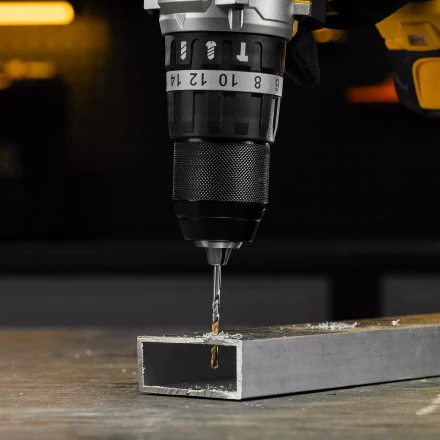 Сверло спиральное по металлу 3,5 x 70 мм, Р6М5, Golden Tip , 2шт. Denzel 718227 купить в Челябинске