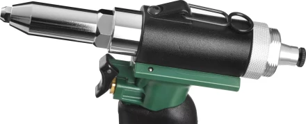 Заклепочник пневматический, KRAFTOOL 31188, корпус из композит материалов, для заклепок из нержав стали, 2,4-3,2-4-4,8мм 31188 купить в Челябинске