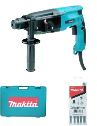 Перфоратор Makita HR2450X8 (НАБОР БУРОВ ИЗ 5 шт. В ПОДАРОК) купить в Челябинске