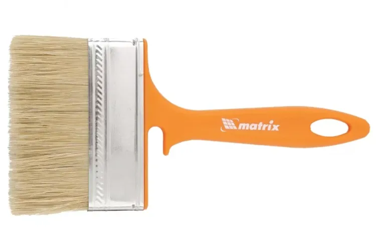 Кисть флейцевая "ФАСАД" 100х12 мм MATRIX Color Line 83392 купить в Челябинске