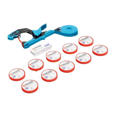 Набор, тапенер садовый для подвязки растений, скобы 10 000 шт., 11 лент 30 м, LUXE// Palisad 64534 купить в Челябинске